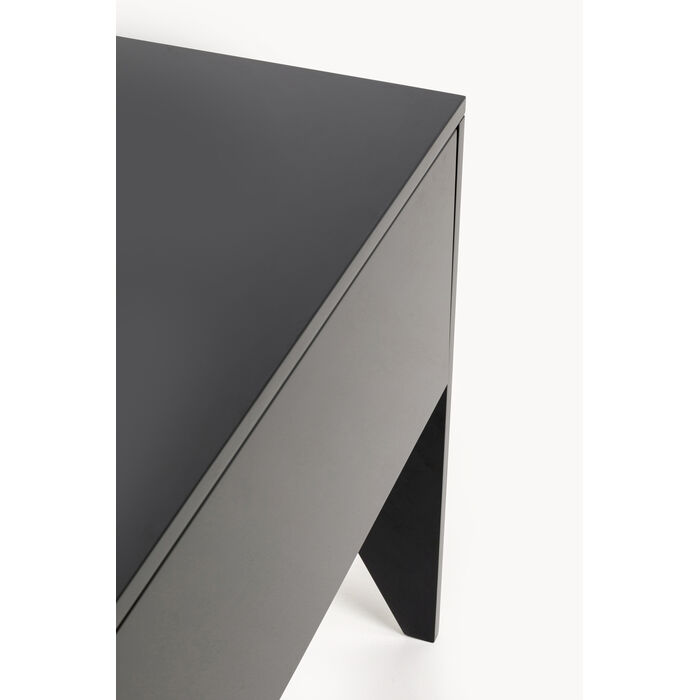 Konsole High Heel 140cm Schwarz