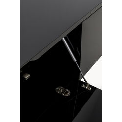 Konsole High Heel 140cm Schwarz