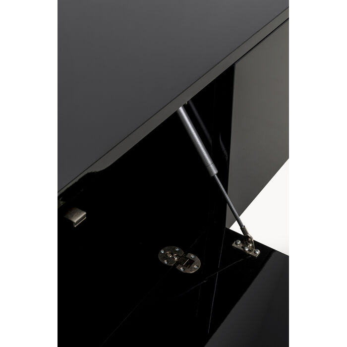 Konsole High Heel 140cm Schwarz