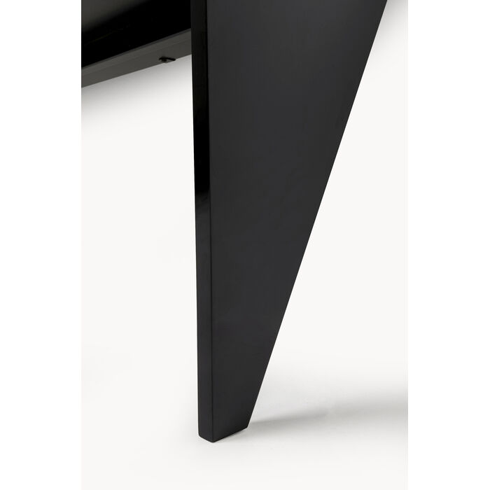 Konsole High Heel 140cm Schwarz