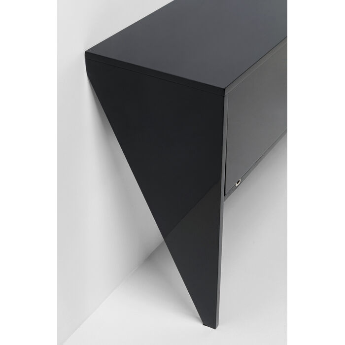 Konsole High Heel 140cm Schwarz