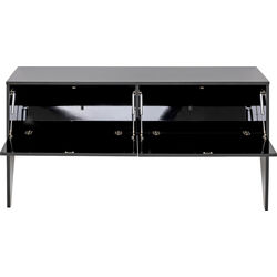 Konsole High Heel 140cm Schwarz