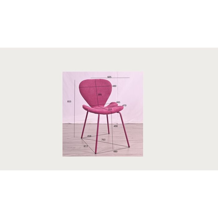 Silla Soft Petal Amarillo Mostaza