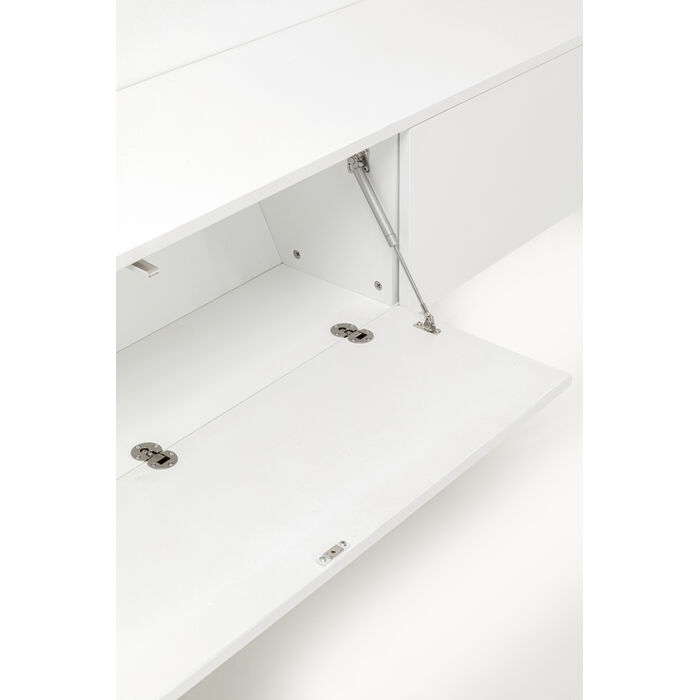 Konsole High Heel 200cm Weiß