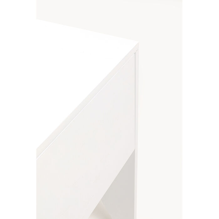 Konsole High Heel 140cm Weiß