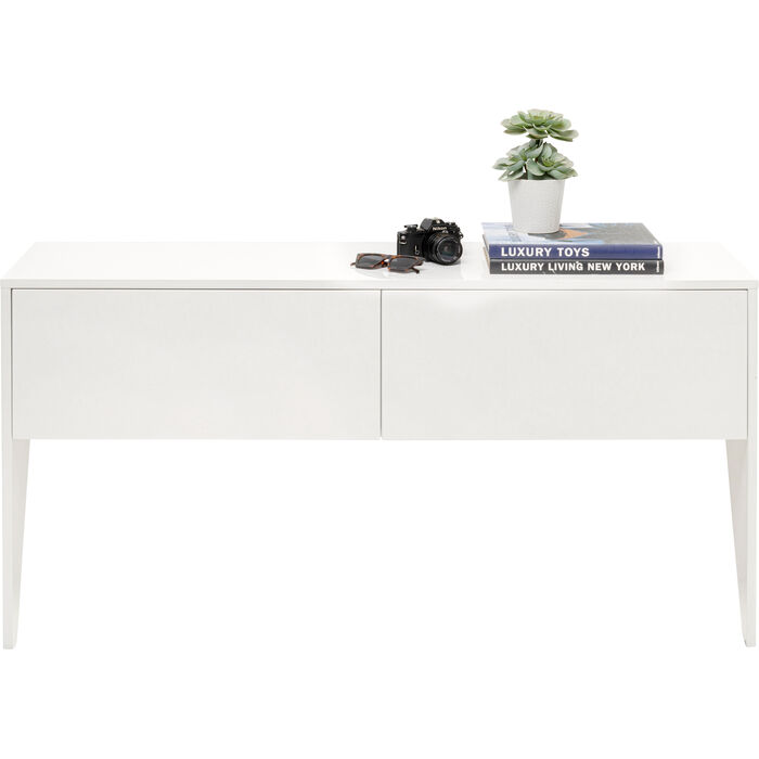 Konsole High Heel 140cm Weiß