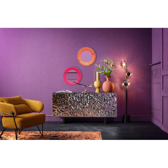 Wandspiegel Hermosa Orange Ø32cm