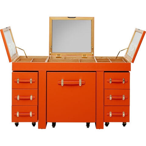 Conjunto Tocador Monaco Naranja