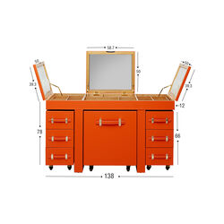 Schminkkombination Monaco Orange