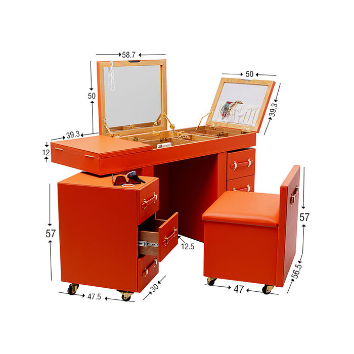 Schminkkombination Monaco Orange