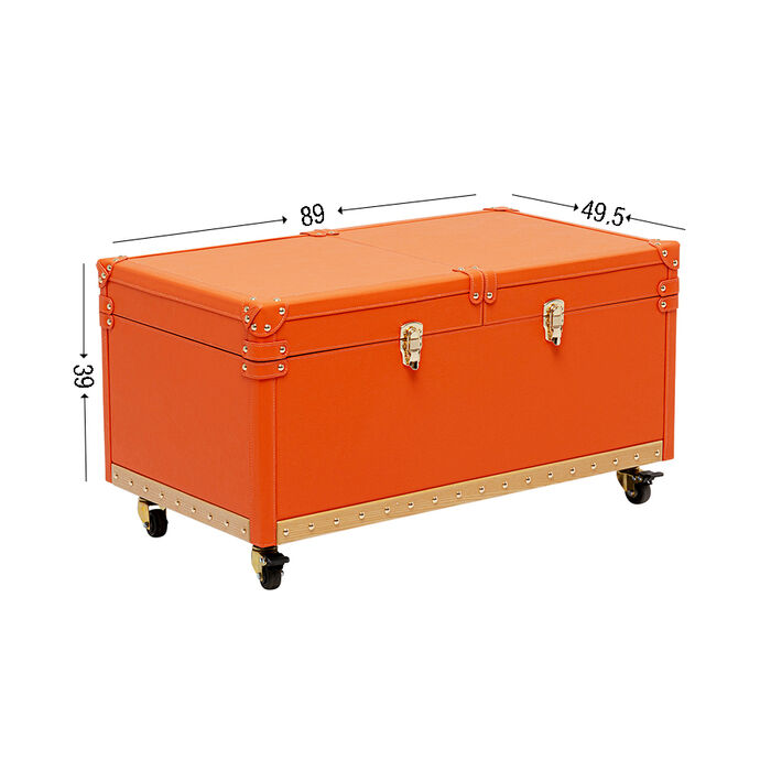 Mesa de centro Bar Monaco Naranja 89x50cm