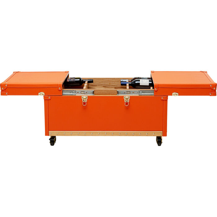 Mesa de centro Bar Monaco Naranja 89x50cm