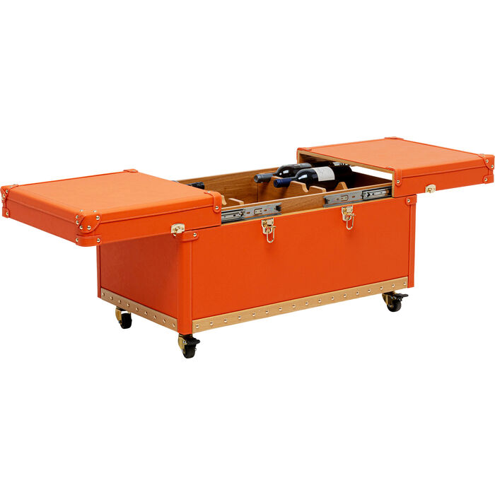 Mesa de centro Bar Monaco Naranja 89x50cm