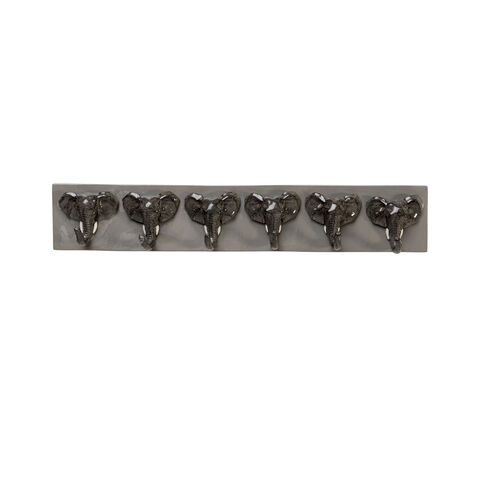 Perchero pared Elephant Head 50cm