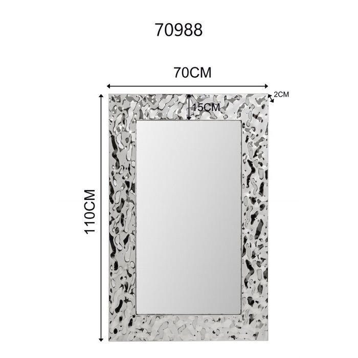 Wandspiegel Carino 70x110cm