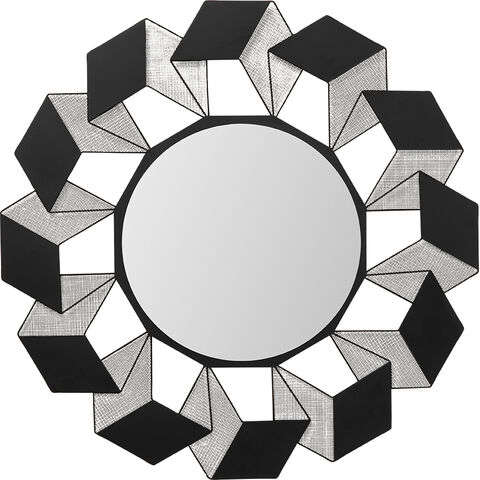 Espejo Cubes Ø104cm