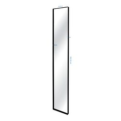 Mirror Starlet Black 30x180m