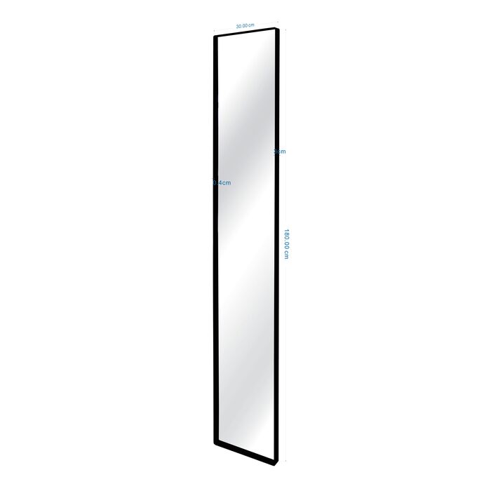 Mirror Starlet Black 30x180m