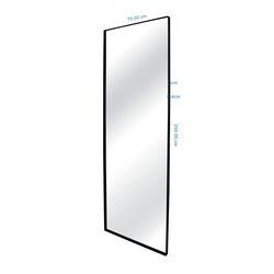 Spiegel Starlet Schwarz 70x200cm