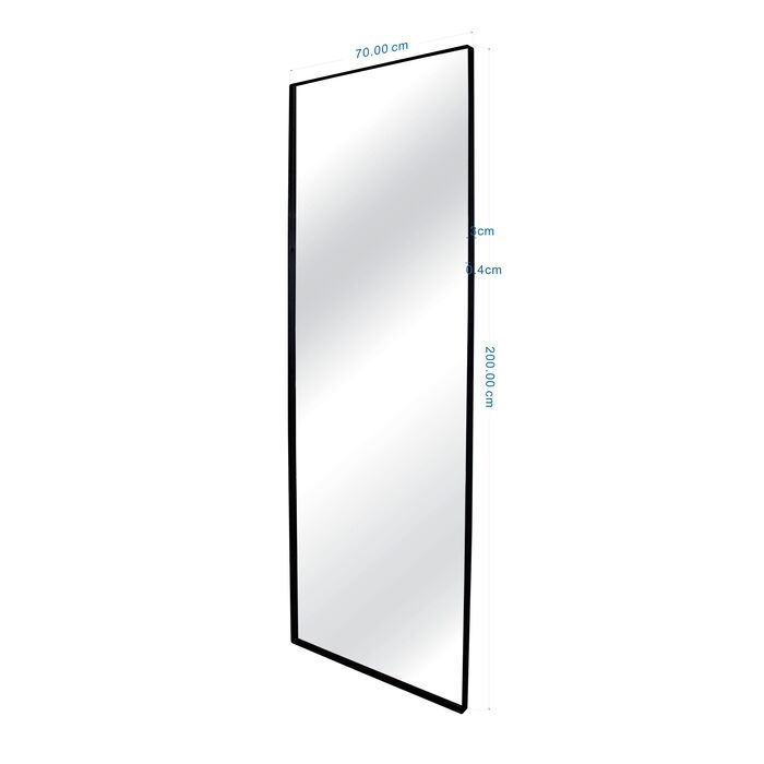 Spiegel Starlet Schwarz 70x200cm