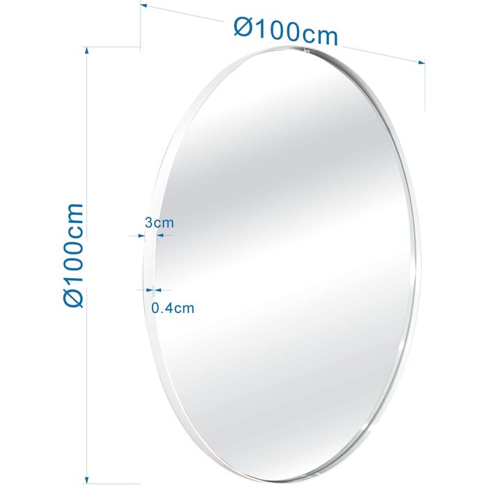 Spiegel Starlet Greige Ø100cm