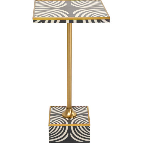 Mesa auxiliar Zebra 25x25cm