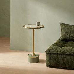 71021 - Side Table Grazia Crack Ø25cm