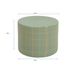 Beistelltisch Bliss Tile Grün Ø42cm