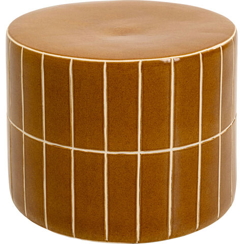 Side Table Bliss Tile Orange Ø42cm