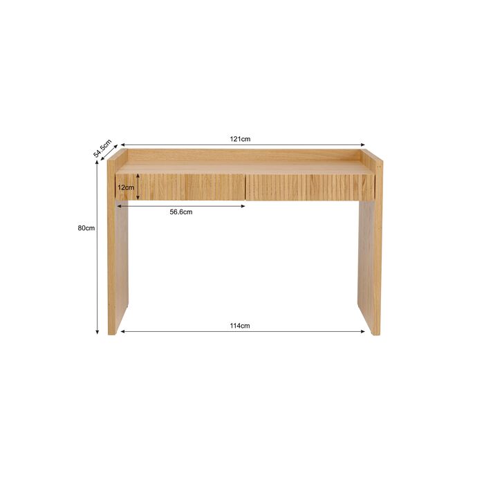 Schreibtisch Brighton 121x80cm