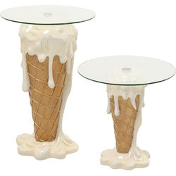 Tavolino Ice Cream Vanilla Ø48cm