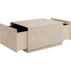 Couchtisch Travertino Trunk 80x60cm