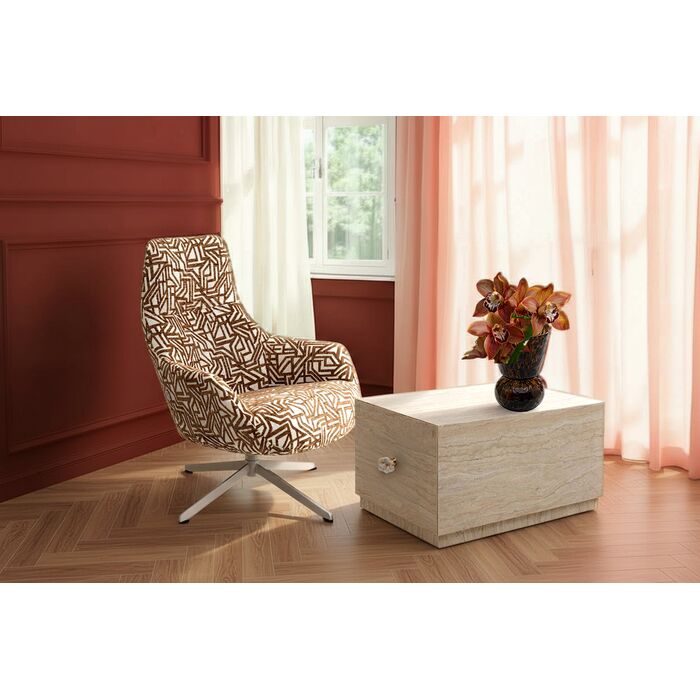 Couchtisch Travertino Trunk 80x60cm