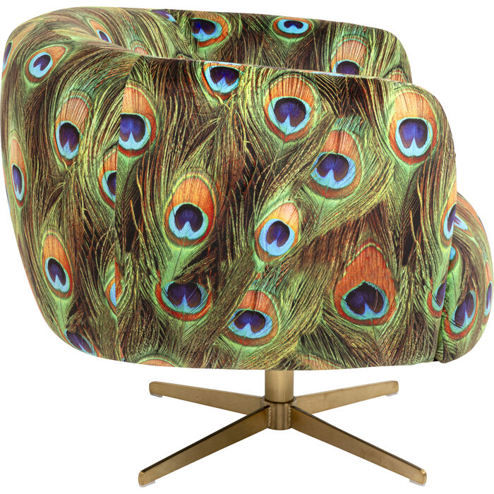 Drehsessel Peony Peacock