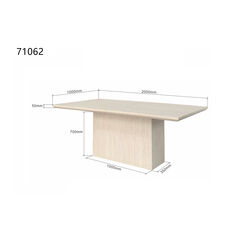 Tisch Travertino 200x100cm