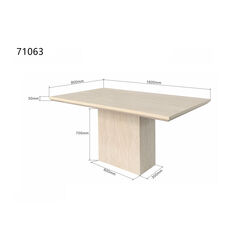 Tisch Travertino 160x90cm