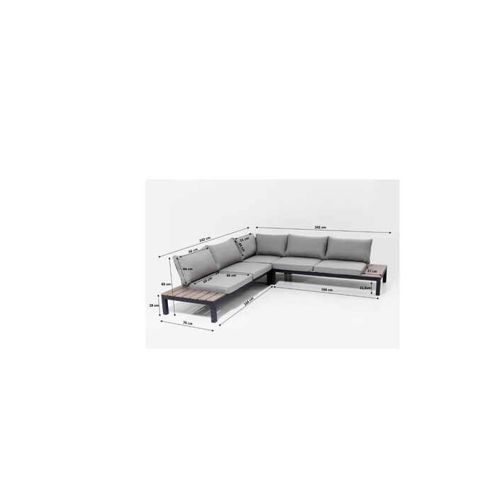 Sofa Set Holiday Beige (4/part)