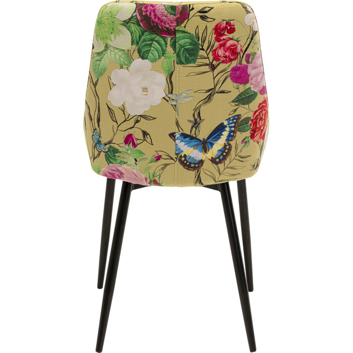Stuhl East Side Flower Fever Gelb