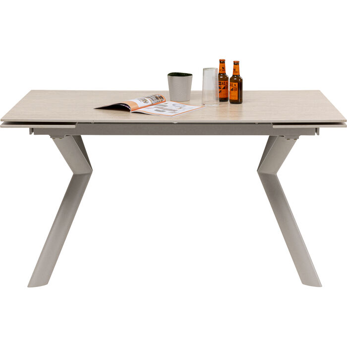 Ausziehtisch Xenia Travertin 140(+30+30)x80cm
