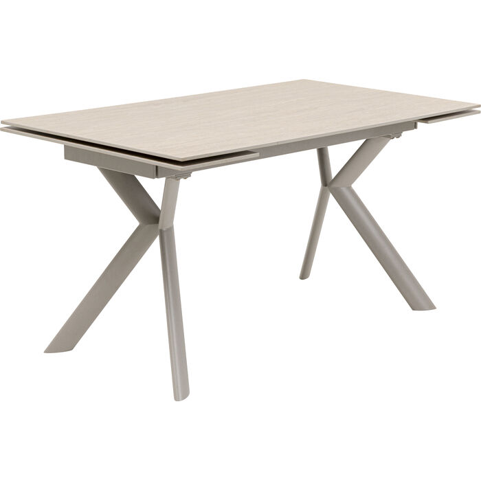 Ausziehtisch Xenia Travertin 140(+30+30)x80cm