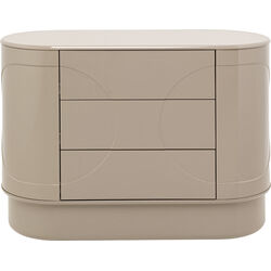 71174 - Kommode Groove Taupe 100x75cm