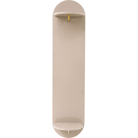Coat Rack Groove Taupe 40x170cm