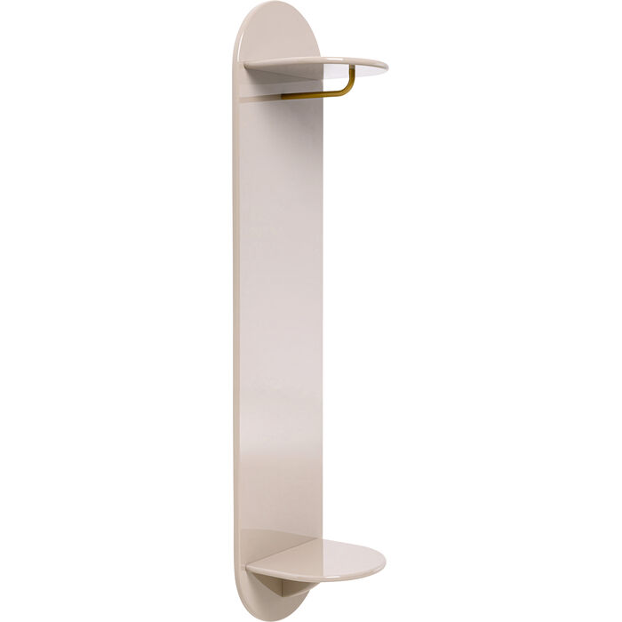Wandgarderobe Groove Taupe 40x170cm
