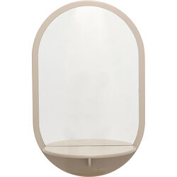 71176 - Wandspiegel Groove Taupe 70x110cm