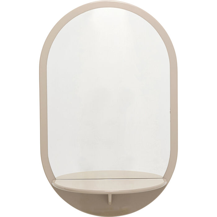 Miroir mural Groove taupe 70x110cm