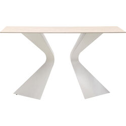 71185 - Konsole Gloria Travertin Greige 140x81cm