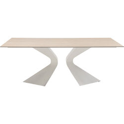 71186 - Tavolo Gloria greige 200x100cm