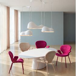 71244 - Armlehnstuhl Soft Blossom Creme Mono