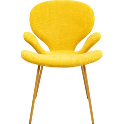 71245 - Armlehnstuhl Soft Blossom Gelb Mono