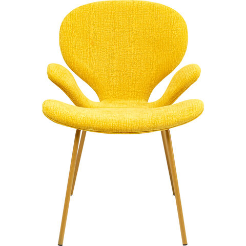 Silla con reposabrazos Soft Blossom Amarillo Mono